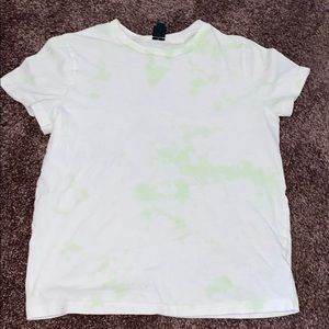 green tie dye t-shirt